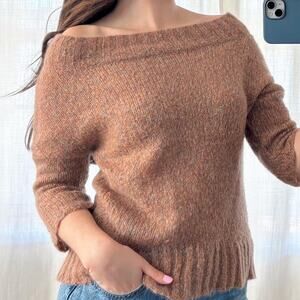 Mohair wool blend sweater